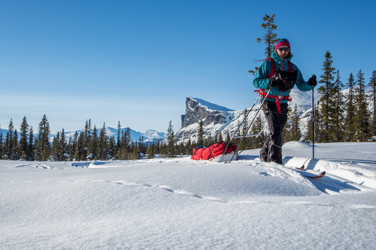 Wintertour in Lappland - Sarek Nationalpark in Schweden