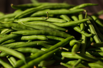 grüne Bohnen, Brechbohnen , roh