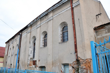 The old synagogue in Chortkiv