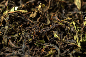 Drying and fermentation of tea willow