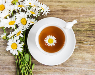 Cup of herbal tea