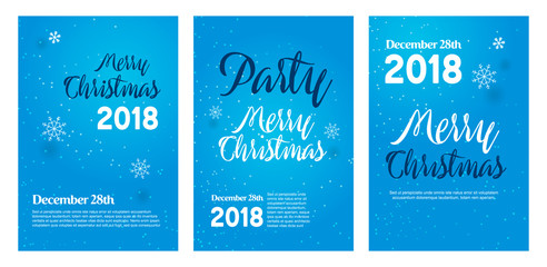 Banner for a party. New Year cards. Congratulations on the New Year and Christmas