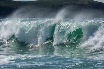Fototapeta premium Surf Up, Fistral Beach, Cornwall