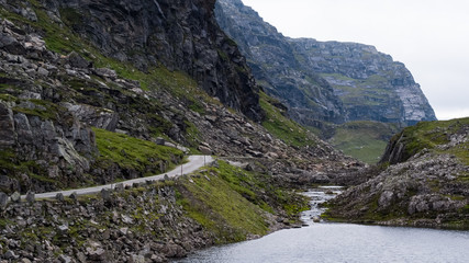 Obraz premium Roads in south Norway