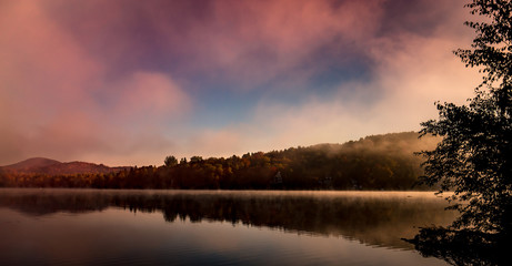 Lac-Superieur, Mont-tremblant, Quebec, Canada