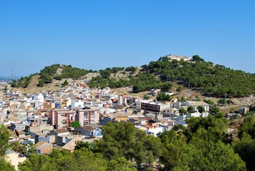 Fototapeta premium Town of Lliria in Valencia