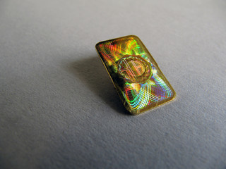 Kinebar Goldbarren Sicherheitshologramm