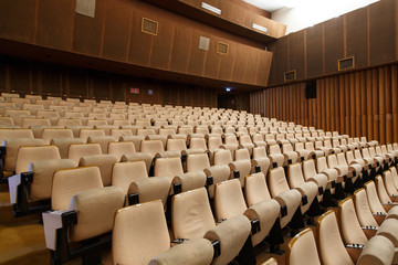 Empty cinema hall