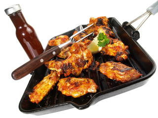 Chicken Wings - Grillpfanne