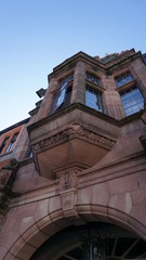 Fototapeta na wymiar Victorianisches Haus in Conwy, Wales