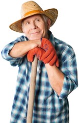 Portrait of a Senior Gardener