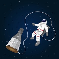 An astronaut or cosmonaut is a person trained by a human spaceflight program to command, pilot, or serve as a crew member of a spacecraft.