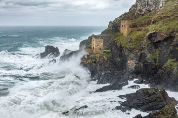 Rolling Surf, Crown Engine Houses, Botallack, Cornwall