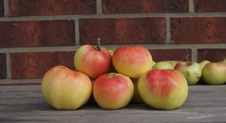 Äpfel alte Sorte biologisch,apfel, obst, essen, isoliert, rot, gesund, frisch, weiß, diät, reif, saftig, süss, green, gesundheit, auflösungszeichen, natur, köstlich, frische, gelb, vegetarier, bio, 
