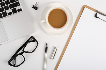 Top View Office Table Desk