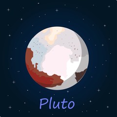 Pluto is a dwarf planet in the Kuiper belt, a ring of bodies beyond Neptune.