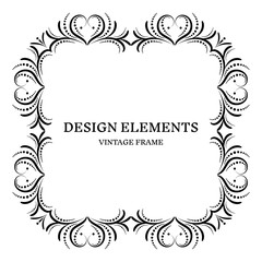 Vintage frame design