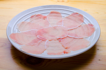 beef slice set in Shabu shabu