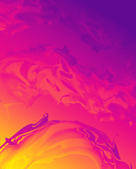 Colorful abstract liquid and fluid poster and cover design. Minimal geometric pattern gradients backgrounds. Soft abstract wave.