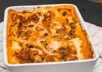 Vegetarian Lasagne Out the Ovan