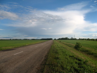road_sky_field