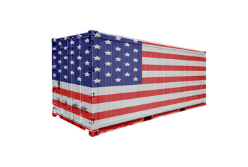 Sino-US trade war concept, economic war between China and the United States