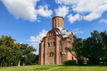 St. Paraskeva Friday Church in Chernigov, Ukraine. Named after St. Paraskeva Friday, who was the patroness of trade. The Orthodox Church was built in the late XII - early XIII century.