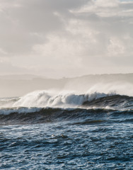 Fototapeta premium Surf en Salinas, Asturias.