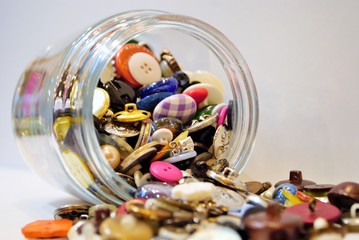 jar full of buttons