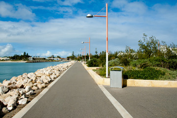 Obraz premium The Esplanade - Geraldton - Australia
