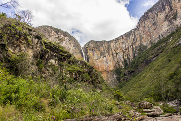 Fototapeta na wymiar Waterfall of the board - brazil