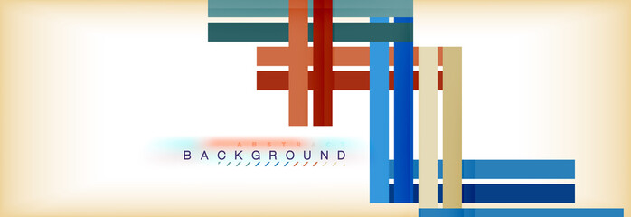 Line abstract background, vector modern template