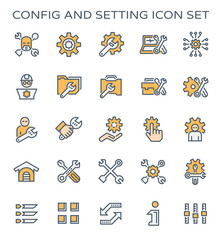 config setting icon