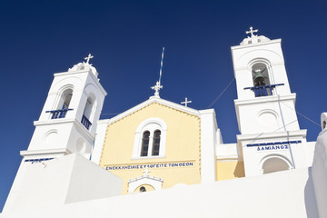 Megalochori Church, Santorini