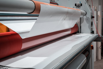 High quality professional printing facility in Europe, Italy. Advanced digital and robotized processes in detail.