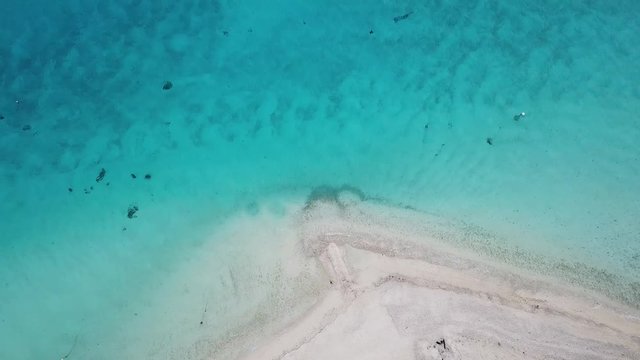 Taha and Bora Bora aerial view panorama landscape French Polynesia Tahiti