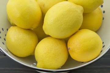 Lemons in a Colander