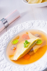 Delicious Swabian original! Maultaschen with traditional filling