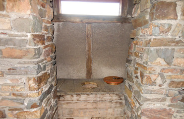 Burg Toilette