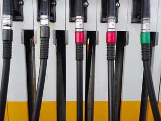 Zapfsäule an der Tankstelle