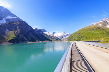 Alpine water reservoirs - Mooserboden