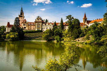 Fototapeta premium Průhonice castle
