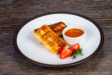 Delicious homemade pancakes