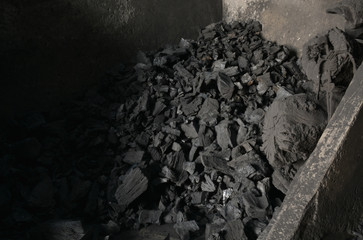 a small coal store inside the Eastern Market
