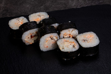 Japanese roll with prawn