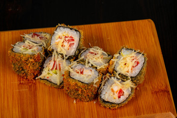 Japanese tempura roll