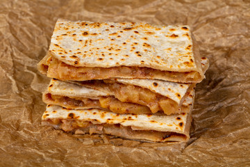 Turkish cuisine - gozleme