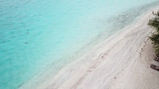 Taha and Bora Bora aerial view panorama landscape French Polynesia