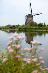 Windmills in Kinderdijk, Holland
