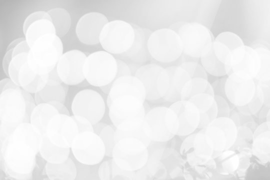 white blur abstract background.bokeh christmas 